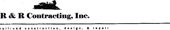 (R & R CONTRACTING, INC. LOGO)